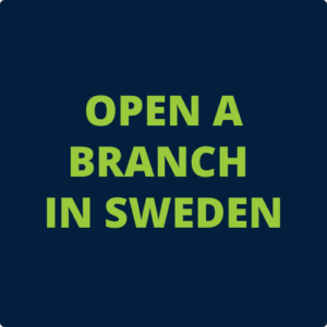 Open a branch in Sweden