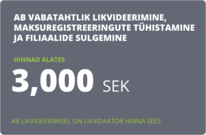 1Office Sweden filiaali sulgemine