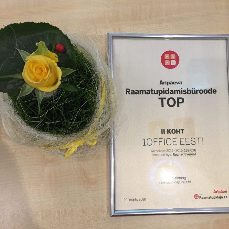 1Office Estonia Äripäeva TOP