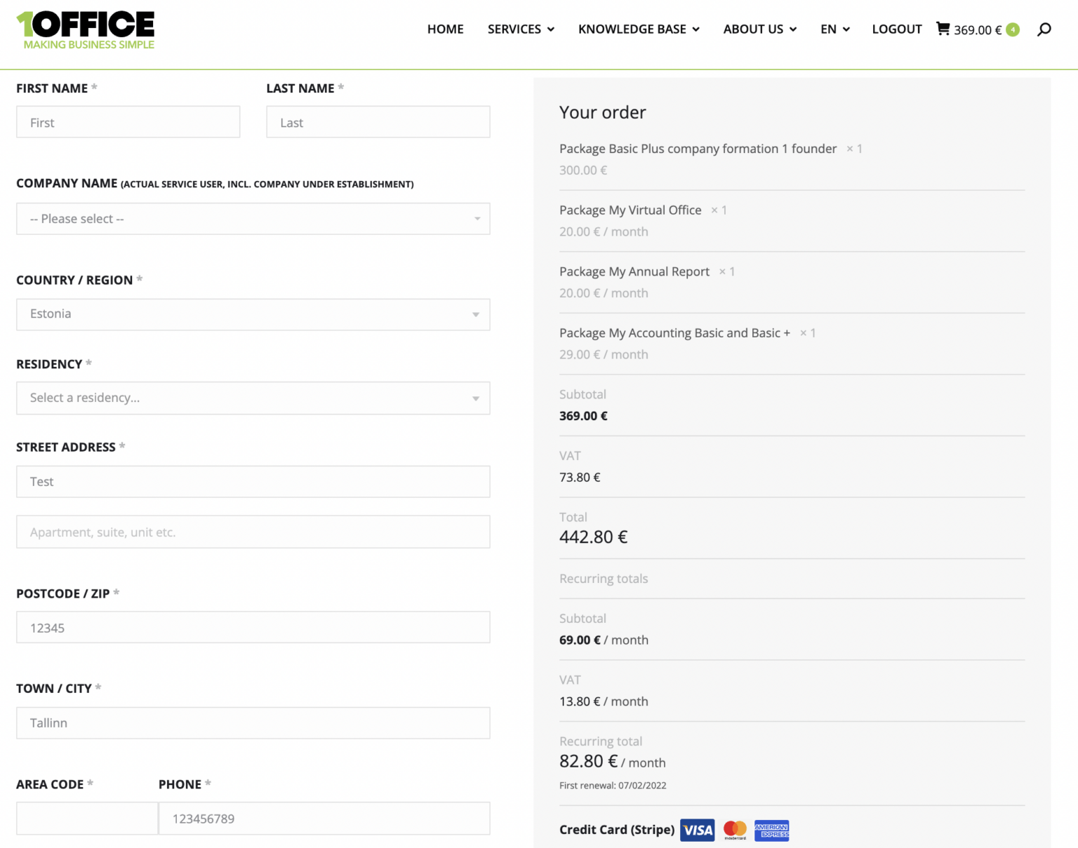 Beautiful view of Estonia Company Registration Fees For Startups