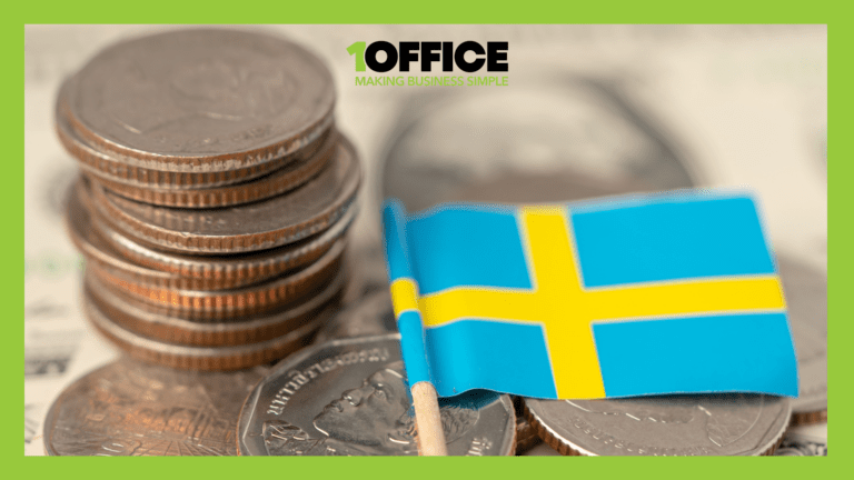 1Office banner: Making business simple for companies in Sweden.