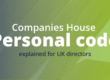 identity verification UK director PSC personal code director personal code UK