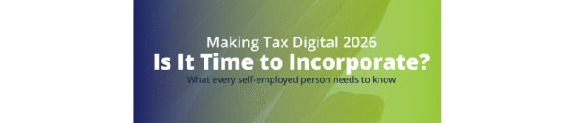 sole trader vs limited company 2026 MTD for income tax self assessment register a limited company UK incorporate as limited company UK