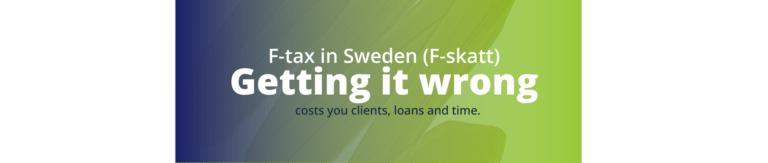 F-skatt, F-skatt ansökan, FA-skatt, Swedish tax declaration 2026, deklaration 2026,