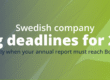 When Does Your Swedish Company Need to File in 2026?