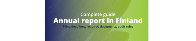 annual report (tilinpäätös) in Finland for foreign-owned companies