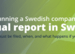 Sweden annual report deadline årsredovisning Sweden