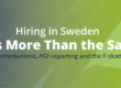 "employer contributions Sweden", and "F-skatt foreign company"