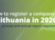 "Company formation in Lithuania: the UAB explained", "How to register a company in Lithuania", "How much does company formation in Lithuania cost?", "Company formation in Lithuania with 1Office"