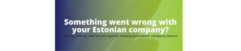 late annual report estonia, estonian business register penalty