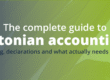 Estonian accounting firms, Estonian tax services, Estonian financial reporting, Estonian tax advisors