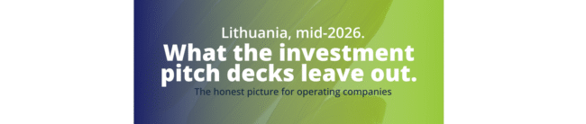 operating in Lithuania foreign company, Lithuania business environment 2026, Lithuania investment climate 2026, Lithuania market entry 2026, Baltic business outlook 2026, Lithuania vs Latvia vs Estonia business, EU compliance Lithuania 2026