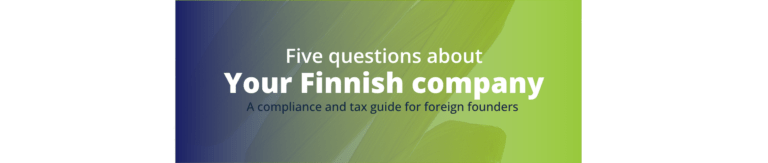 Finnish Oy compliance, annual report Finland foreign founder, dormant company Finland filing, Finland VAT threshold 2026