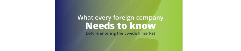 F-skatt foreign company Sweden, economic employer Sweden 2026, Swedish company formation foreign founder, F-tax Sweden registration