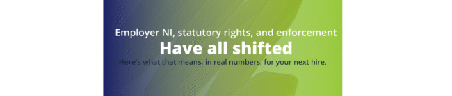 employer National Insurance 2026 Employment Allowance eligibility Employment Rights Act 2025 UK