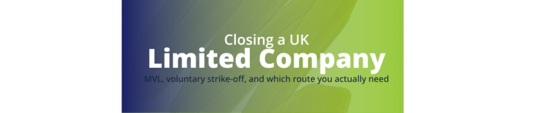 dissolve a limited company UK, voluntary strike off UK, ds01 form companies house