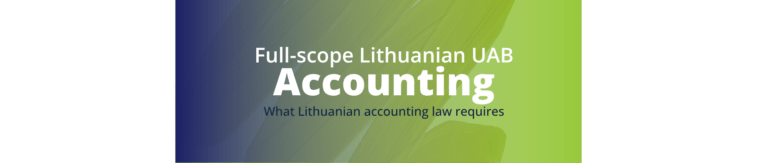 outsourced accounting Lithuania, bookkeeping services Lithuania, payroll services Lithuania