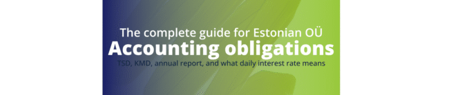 Estonian accounting firms, Estonian tax services, Estonian tax advisors, accounting services in Estonia