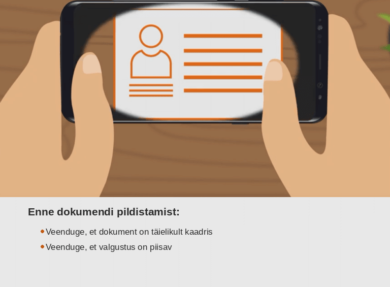 Ondato KYC — dokumendi pildistamise nõuanded
