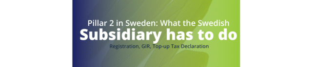 Swedish constituent entity Pillar 2, Skatteverket tilläggsskatt registration