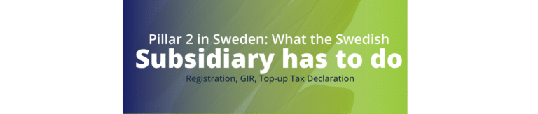 Swedish constituent entity Pillar 2, Skatteverket tilläggsskatt registration