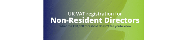 UK VAT registration non-resident director
